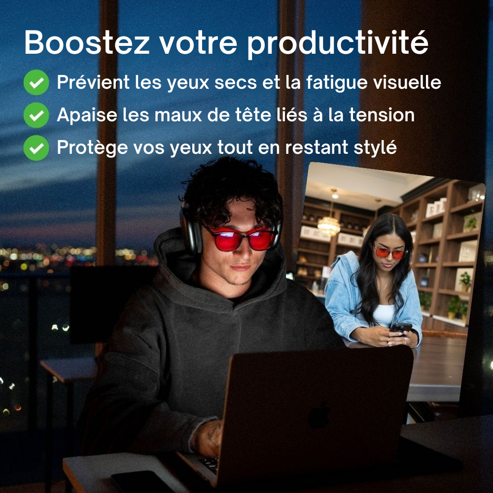 ZenFocus™ – Lunettes Anti-Lumière Bleue